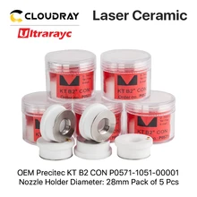 Ultrarayc 5 шт Precitec Raytools OEM керамические кольца dia.28 мм 24,5 мм P0571-1051-00001