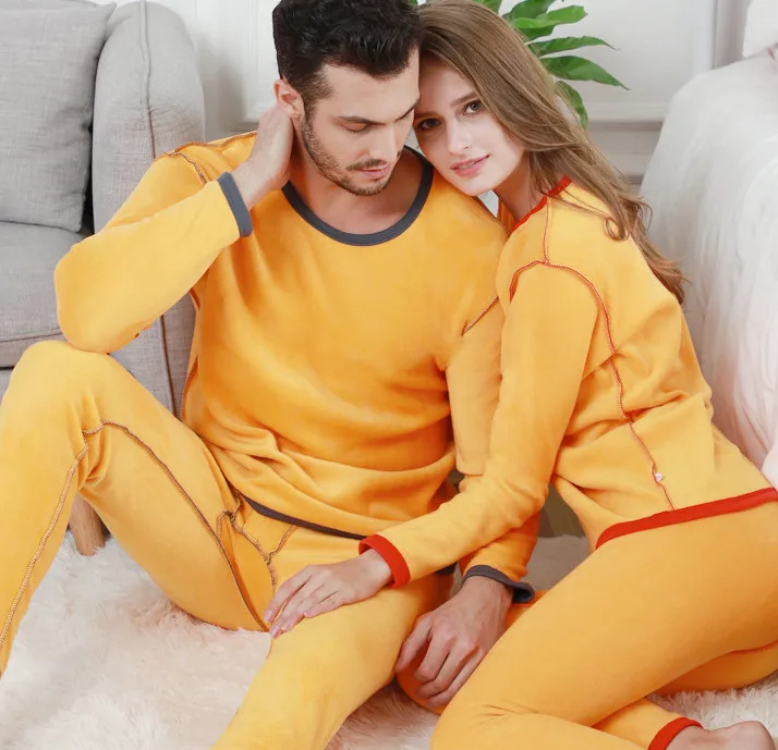 Женское нижнее белье с флисовой подкладкой комплект ультрамягкого