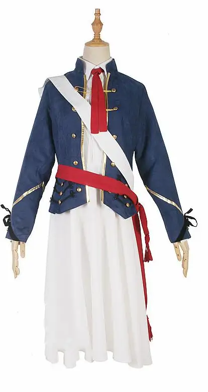 Costume Игра для девочек, фронтовая линия, косплей, Спрингфилд, M1903, костюмы для косплея, супер солдатская одежда, сапоги до колена, набор париков для Хэллоуина - Цвет: Costume