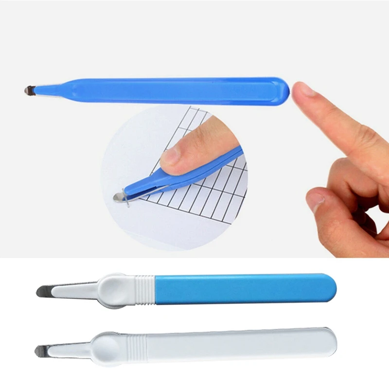 1pcs Plastic Office Finance Nail Puller Remover Mini Efficient Labor-saving Good Quality Standard Stapler Student Nail Puller