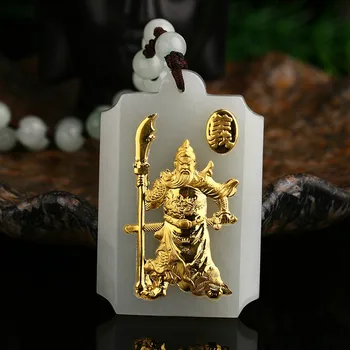 

HeTianyu pendant Guangong necklace men and women yu pendant