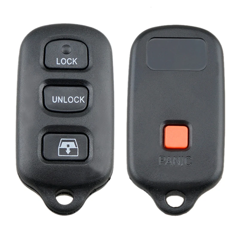 4-Buttons Replacement Remote Keyless Key Fob Case Shell For TOYOTA 4Runner Camry 