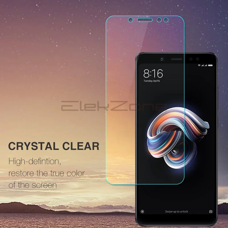 Закаленное стекло Xiomi Redmi Note 5 Защитная пленка для экрана Xiaomi Защитное телефона