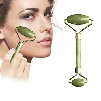 

Facial Massage Roller Double Heads Jade Stone Face Lift Hands Body Skin Eye Face Neck Thin Relaxation Slimming Skin Care Board