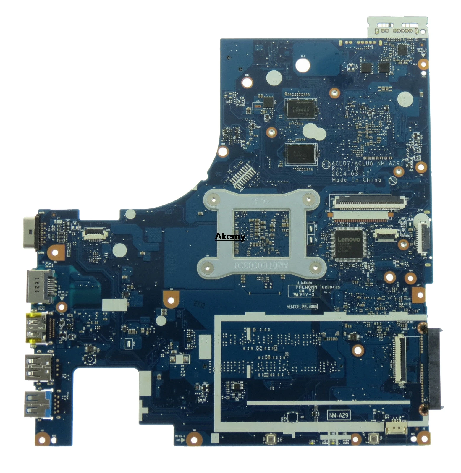 Z50-75 материнская плата для lenovo Z50-75 G50-75M G50-75 материнская плата ACLU7/ACLU8 NM-A291 Rev1.0 с A8-7100 Процессор Тесты