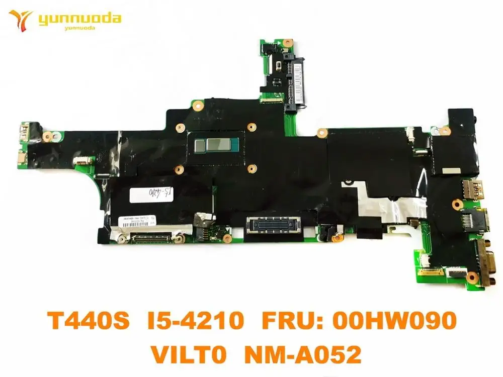 

Оригинальная материнская плата для ноутбука Lenovo Thinkpad T440S T440S I5-4210 FRU 00HW090 VILT0 NM-A052 протестирована хорошая бесплатная доставка