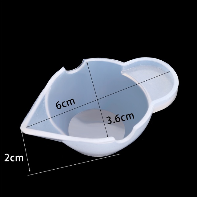 10ml Reusable Resin Art Mixing Measuring Cups Silicone Stir Stick Spoon UV Epoxy Resin Jewelry Making Tools Accessories