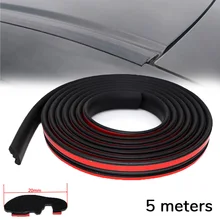 

Universal 0.79" Car Front Rear Windscreen Roof Rubber Seal Strip Moulding Trim 5m