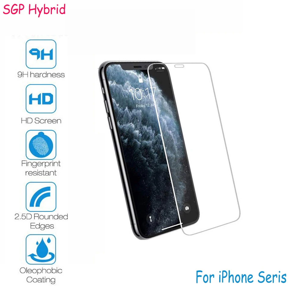 9H HD закаленное стекло на iphone 7 8 Plus X XS 11 Pro Max XR XS Max защита экрана 4 5 защитное стекло на iphone 7 6s Plus glas