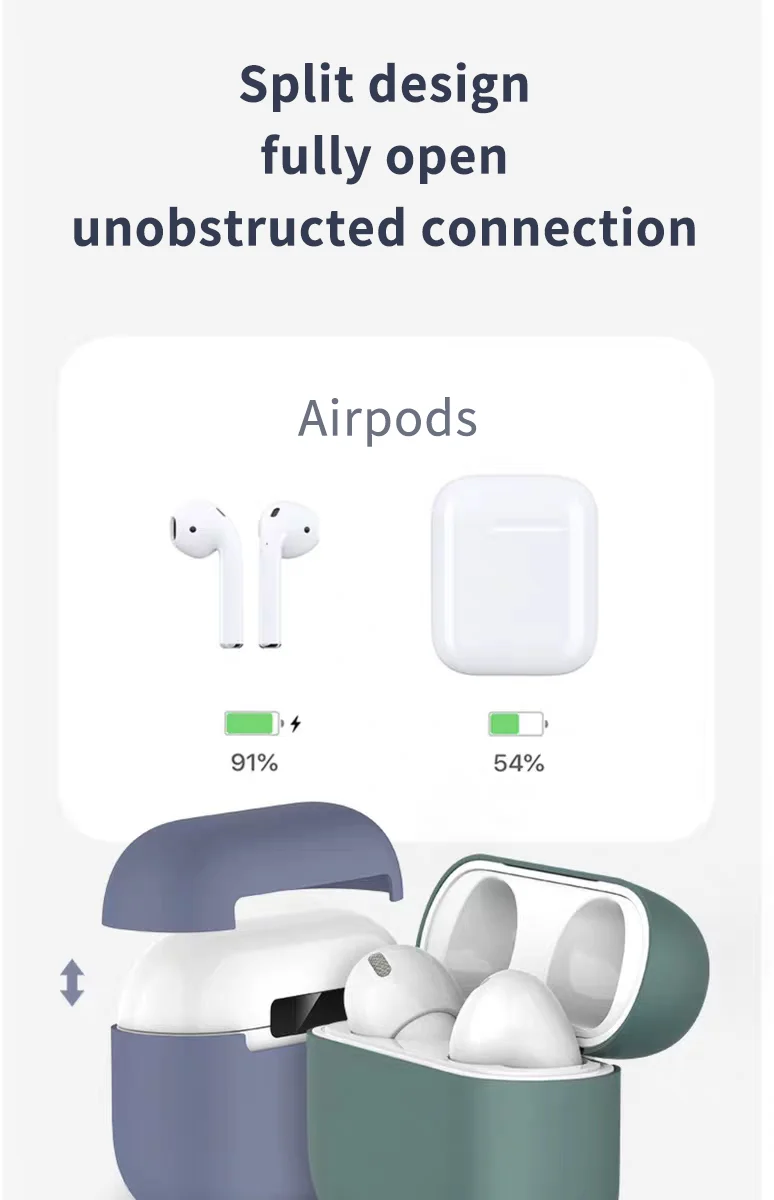 Роскошный милый силиконовый чехол для Airpods Pro Чехол водонепроницаемый беспроводной Bluetooth для apple чехол мягкий чехол для наушников