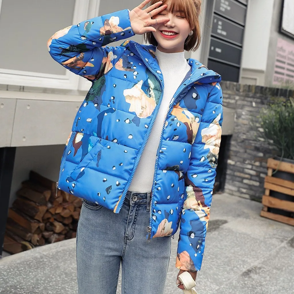 

Fashion winter jacket women coat Warm Slim Blouse Thick Long Sleeve Blouse Loose Hoodie Coat abrigos mujer invierno 2019#y3