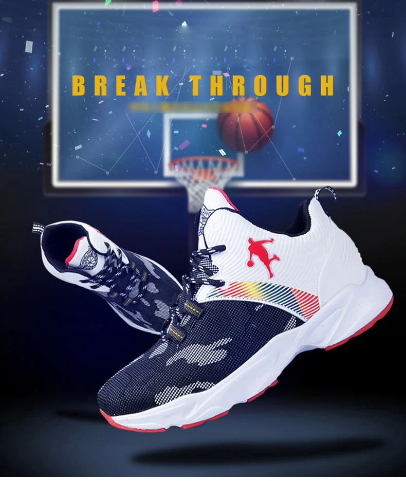 PINSEN Winter shoes Non-slip Kids Sneakers Thick Sole Boys Basketball Shoes Children Sport Shoes Outdoor Boy Trainer Basket (1)