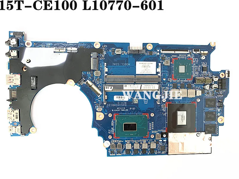L10770-601 для HP OMEN 15T-CE100 15-CE Материнская плата ноутбука DSC GTX 1060 6 ГБ i7-8750H DAG3AEMBCD1 |