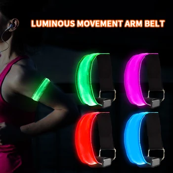 

Outdoor Sports Night Running Armband Led Light Safety Belt Arm Leg Warning Wristband Cycling Bike Bicycle Party luces bicicleta
