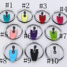 50 шт 20 унций герметичный многоразовый пластиковый стаканчик крышка термоизоляционная Крышка для 20 унций чайная чашка с крышкой кофейная чашка может вставлять соломинку