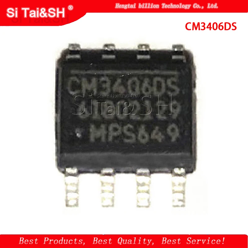 10pcs/lot Cm3406ds Sop-8 Power Regulator Chip Chip Ic Management ...