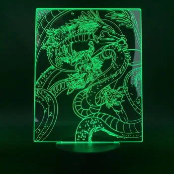 

3D Lamp Dragon Ball Sun Wukong Light for Kids Room 7/16 Color Changing USB Nightlight For Children Gift Led Night Light Ball