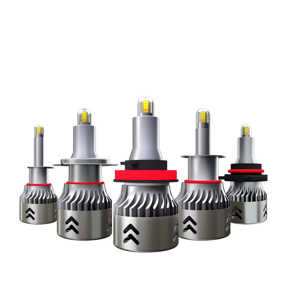 

LED Car Headlight For 9005/HB3/H10 9006/HB4 H1 H3 H7 H8//H11 Auto Lamp