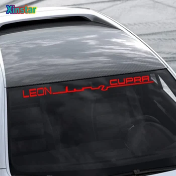 

1pc Car windscreen windshield sticker For SEAT Leon CUPRA Sports Car