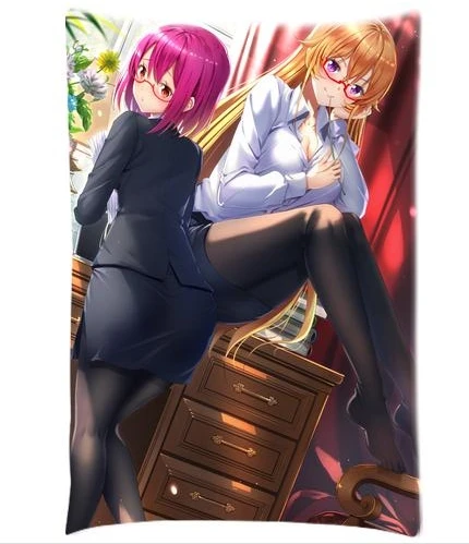 Аниме Еда войны: Shokugeki Нет Сома Подушка Чехол персонажей Ерина Nakiri Чехлы прямоугольник двух сторон Наволочки Чехол - Цвет: S26