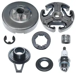 Besdupa – tambour de pignon d'embrayage 325 7T, Kit de jante pour Husqvarna 371 372 365 362 XP pièce de rechange pour tronçonneuse 503 93 24 71 