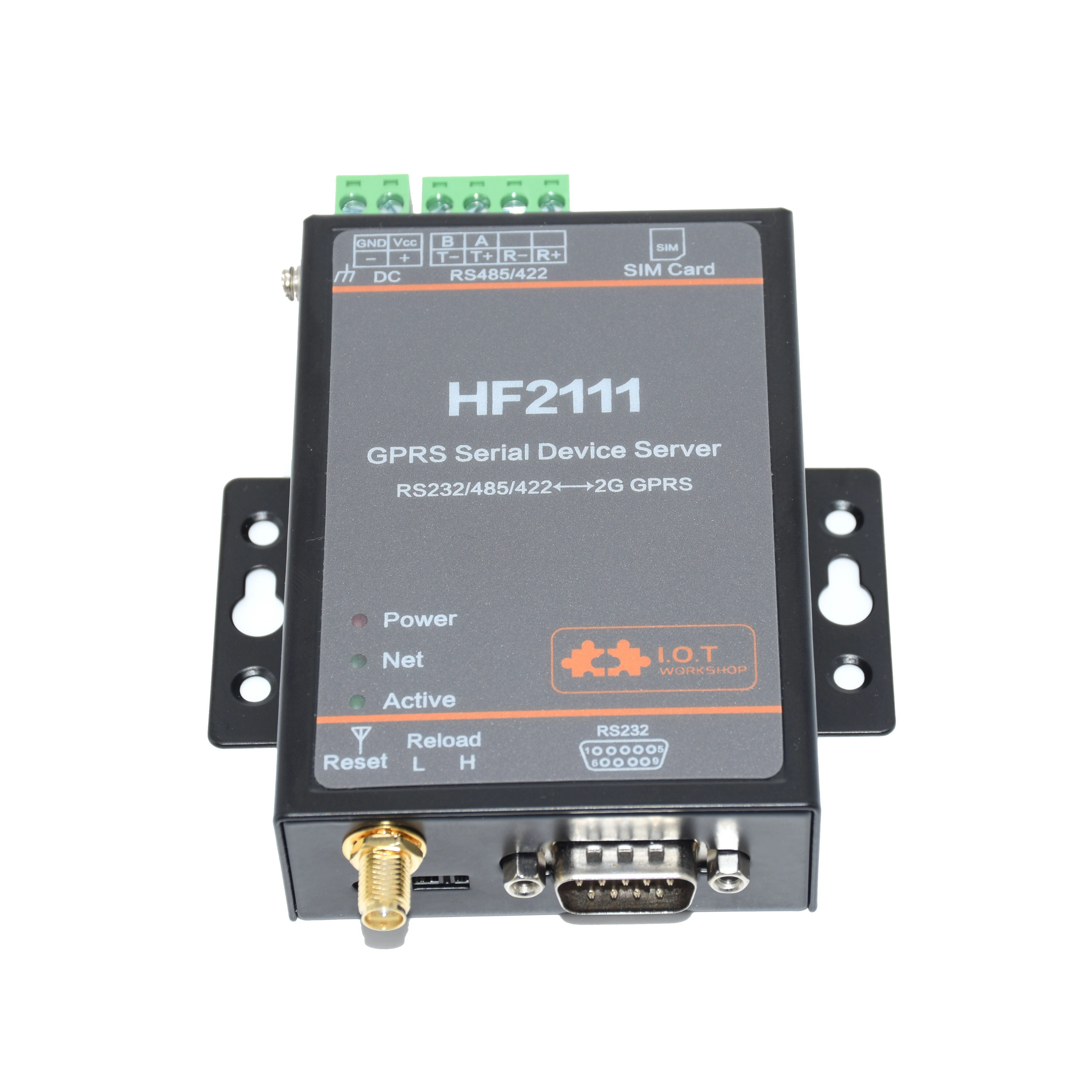 Industrial Auto Data Transmission GPRS RS232/485/422 to module HF2111 Support 850/900/1800/1900MHz | Безопасность и защита