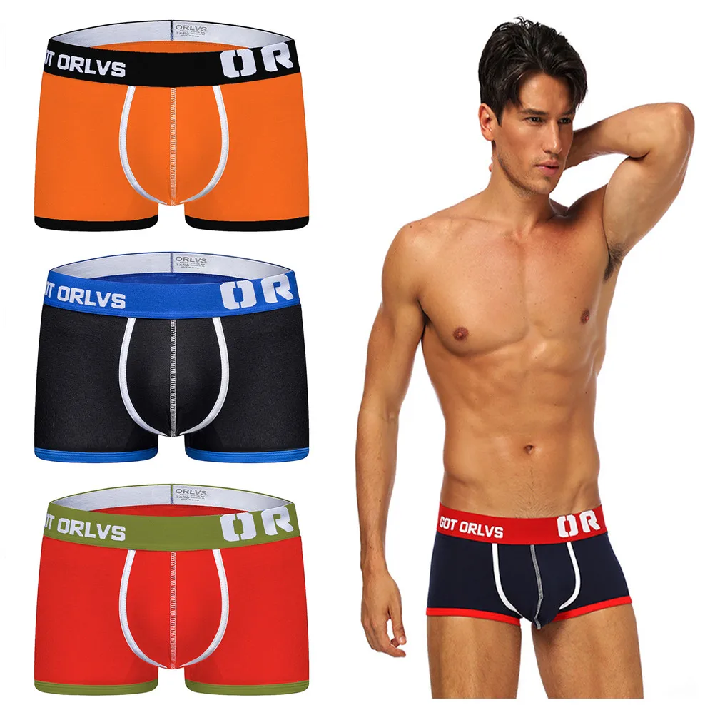 Мужские трусы боксеры мужские s трусы боксеры Cuecas Boxershorts Мужское нижнее белье Слип Homme трусики танга из дышащего материала U выпуклая сумка