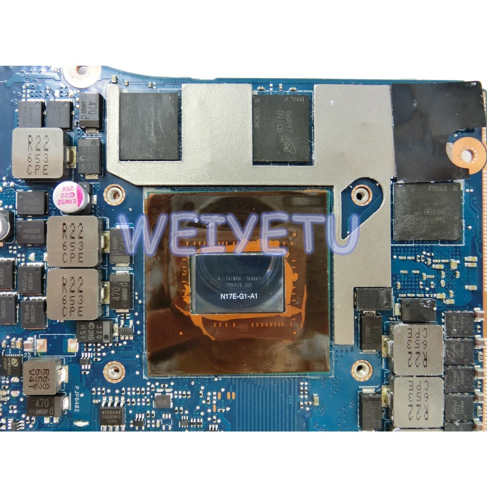  GL502VMK MB._0M I7-7700HQ CPU GTX1060M/3G laptop motherboard for ASUS GL502V GL502VM GL502VMK mainb