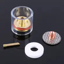 5x Стекло сварочный Фонарь объектива газа изолятор комплект для Tig WP-9/20/25 3/3" 2,4 мм