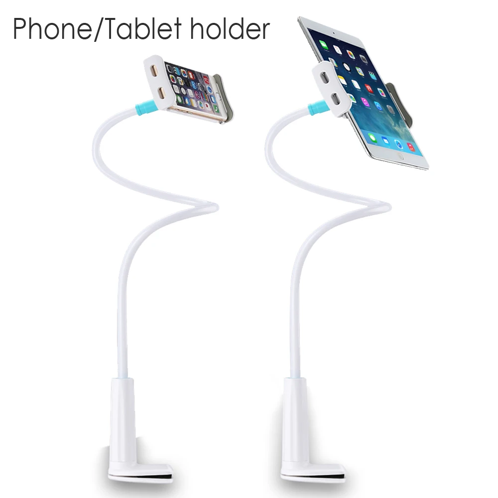  YASOKO Long Arm Tablet Holder Stand Flexible Desktop Phone Tablet Stand Mount Bracket For iPhone iP
