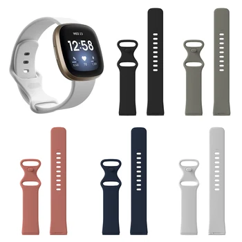 

Band Replacement for Fitbit Versa 3 Sense Smartwatch Silicone Sports Strap