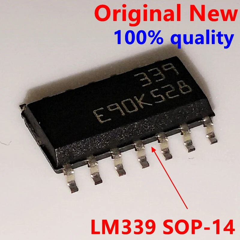 (20 шт./лот) 100% новый LM339 LM339DR четырехъядерный Компаратор напряжения Чип пакет SOP14