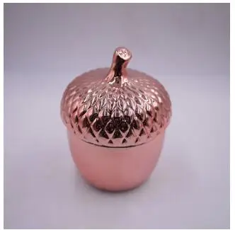 Pink Pine Cone керамические кувшины для дома, кухни, хранилище специй для сахара, настольные украшения - Цвет: Pink