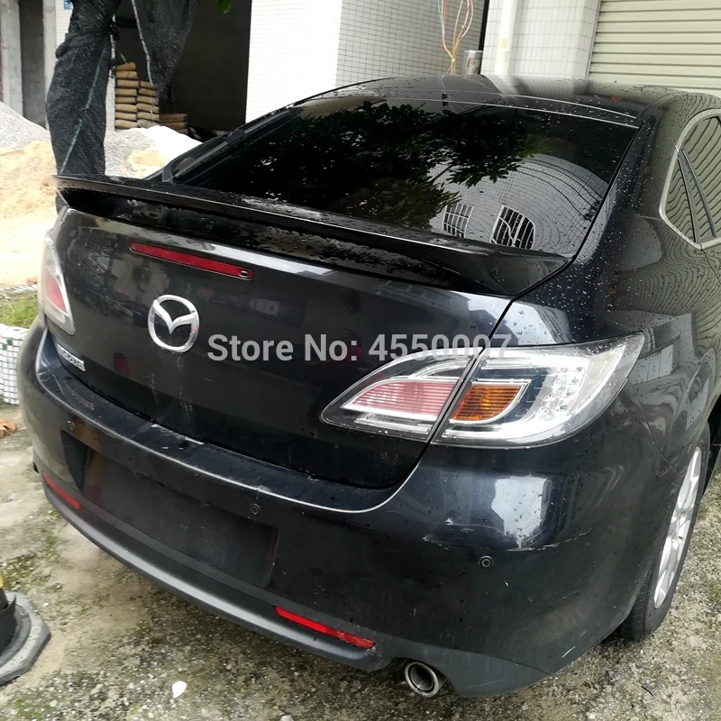 Для mazda 6 2009 2010 2011 2012 2013 Спойлер abs материал украшение в виде хвостового крыла для mazda6 mazda 6 спойлера