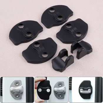 

Door Lock Latches Cover Stopper Buckle With Protection Cap Fit For Tesla Model 3 2017 2018 2019