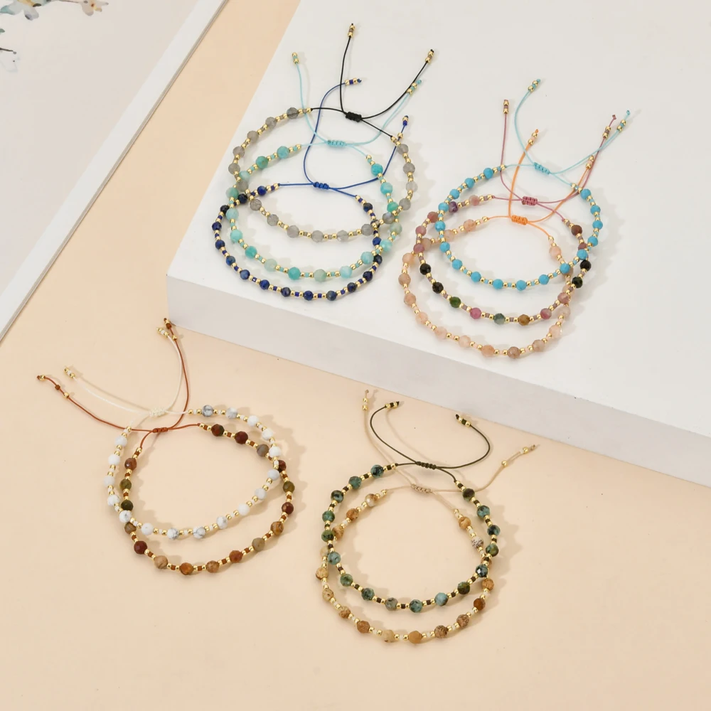 ZMZY Cute Miyuki Bracelet Boho Natural Stone Bracelets for Women Small Beaded Bohemian Jewelry Handmade Braiding Armband - Image 6