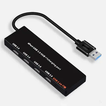 

One For Five Charger HUB Splitter 3.0HUB Extender ABS Portable OTG Extender Aluminum Adapter Plug And Play