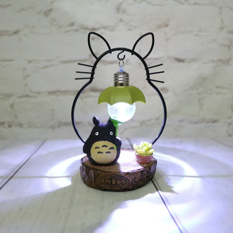 Мультяшная лампа Тоторо ночник светильник настольные Предметы интерьера