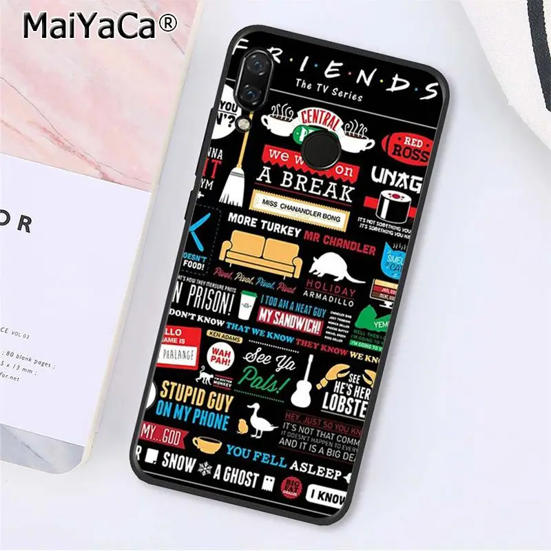 A12 MaiYaCa Горячие друзья ТВ шоу Дверь чехол для телефона Xiaomi Redmi4X 6A S2 Go Redmi 5 5Plus Note4 Note5 7 Note6Pro - Цвет: A12