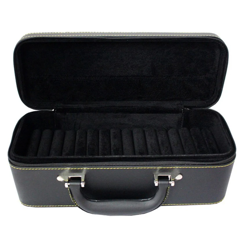 Кожаный браслет коробка для хранения кольцо Дисплей Чехол портативный ювелирный завод 1 шт. леди PU кожа коробка ювелирных изделий