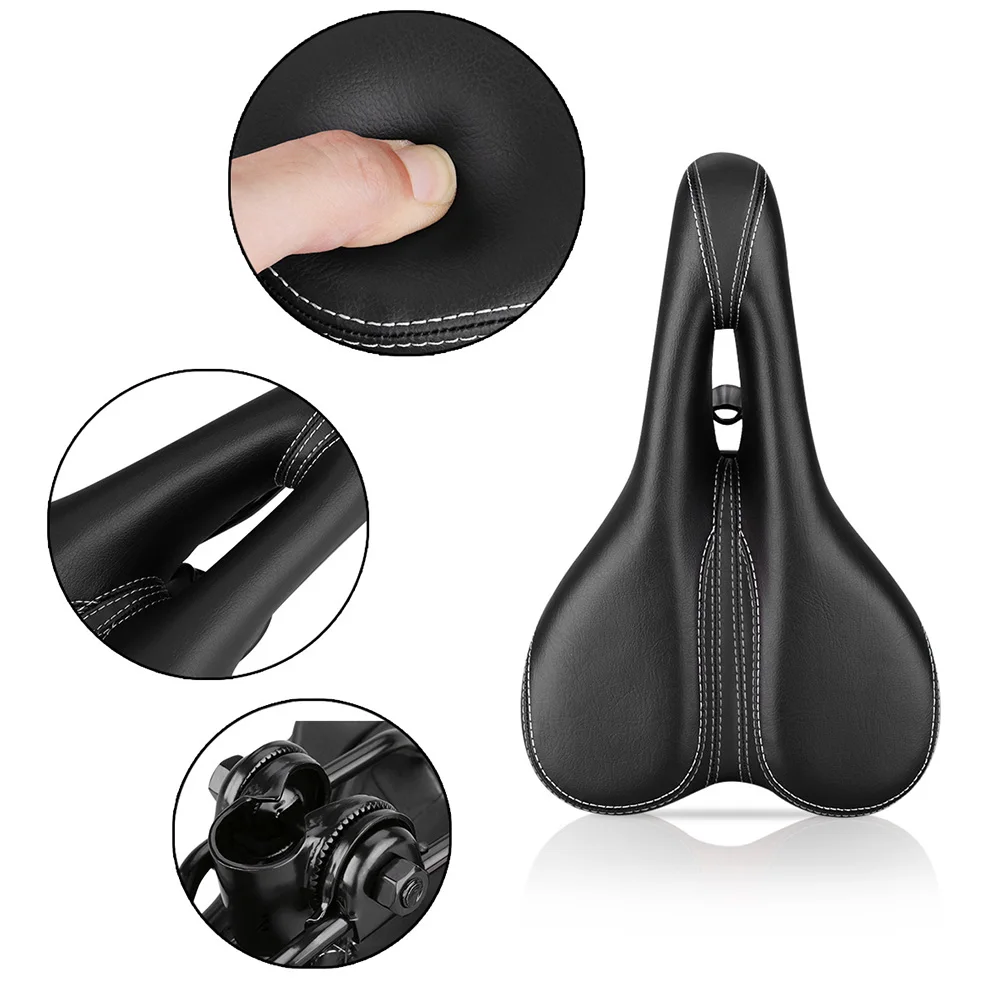 Универсальное велосипедное седло для езды, противоударное, удобное, мягкое, дышащее, для улицы, подушка для сиденья, аксессуары, эргономичная