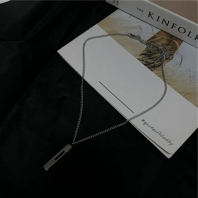 Модный хип хоп геометрический кулон ожерелье для мужчин и женщин пары уличные