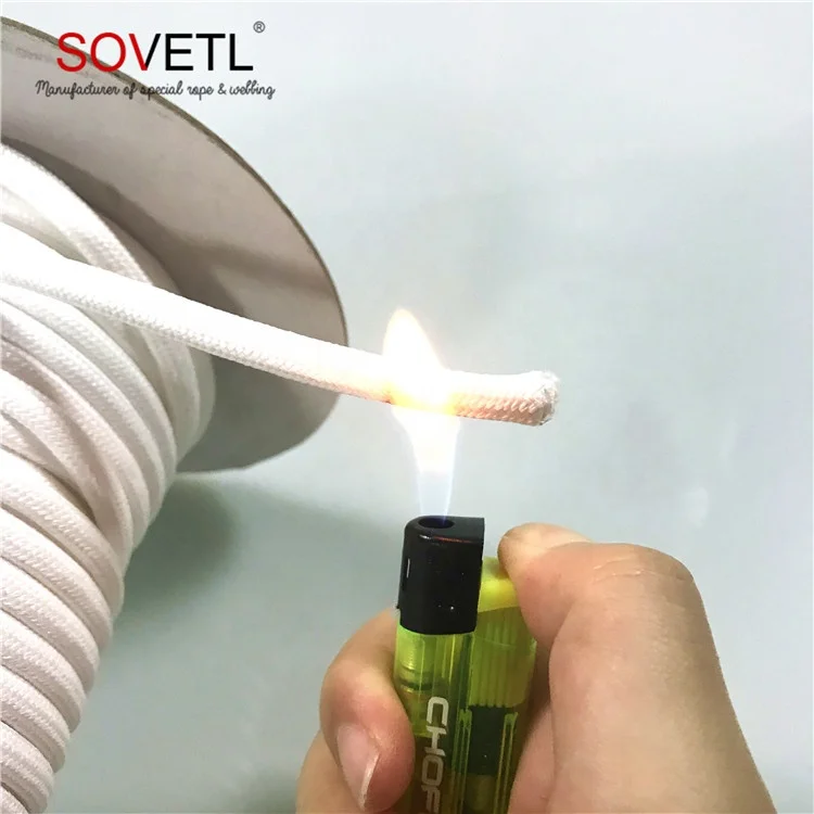 PTFE плетеный Канат кислота и щелочи стойкий PTFE шнур для отбора проб высокой температуры и коррозионной стойкости датчик уровня PTFE веревка