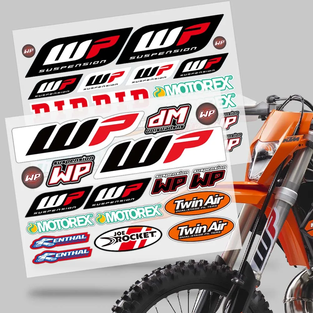 MotorcycleWPSuspensionForkStickerMotorBikeShockerDecalsForKTM