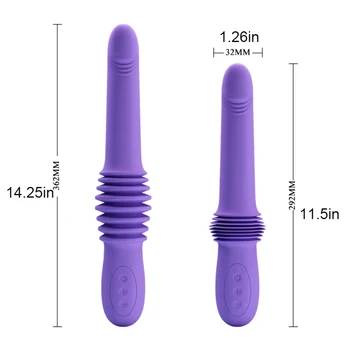 7cm Long Distance Up Down Vibrator Thrusting Powerful Realistic Dildo Vibrator for Womens Toys Silicone Rechargeable G Spot Toys 3