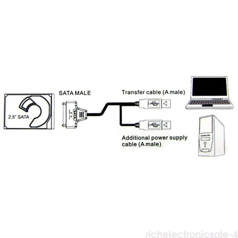 USB 3,0 SATA 3 кабель Sata для USB 2,5 адаптер до 6 Гбит/с внешний жесткий диск Sata III aux кабель проектор