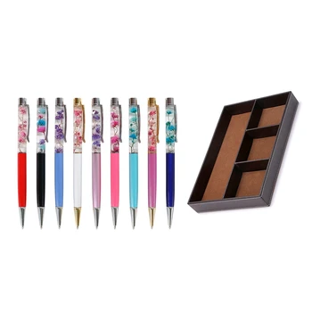 

11 Pcs Accessories: 1 Pcs 4 Slots Desk Drawer Organizer, PU Leather Drawer Divider Storage Organizer & 10 Pcs Handmade Immortal