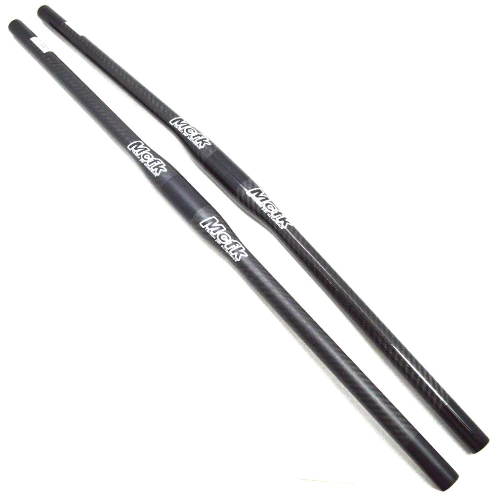 MCFK Mountain Bike 3K Full Carbon Fiber Handlebar, Bicycle Flat Bars, MTB Cycling Parts, Matte Glossy, 31.8mm, 600mm, 740mm