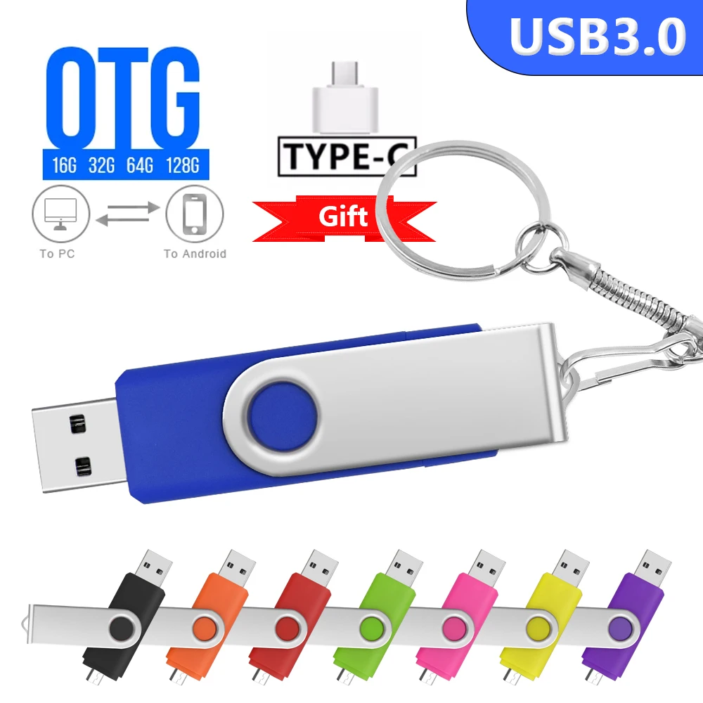 Флеш-накопитель USB 3 0 OTG флешка на 64 ГБ 256 512 флеш-накопитель 128 микро-карта памяти |