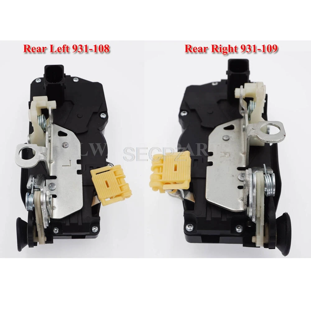 Pair Rear Door Lock Actuator For Cadillac Escalade Chevy Tahoe Gmc